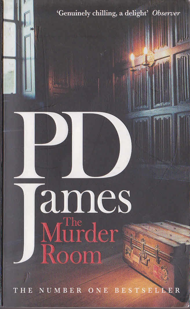 P.D. James  THE MURDER ROOM front book cover image