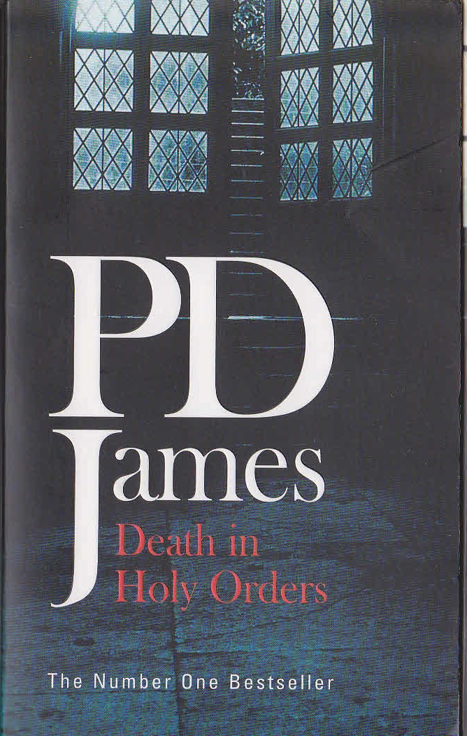 P.D. James  DEATH IN HOLY ORDERS front book cover image