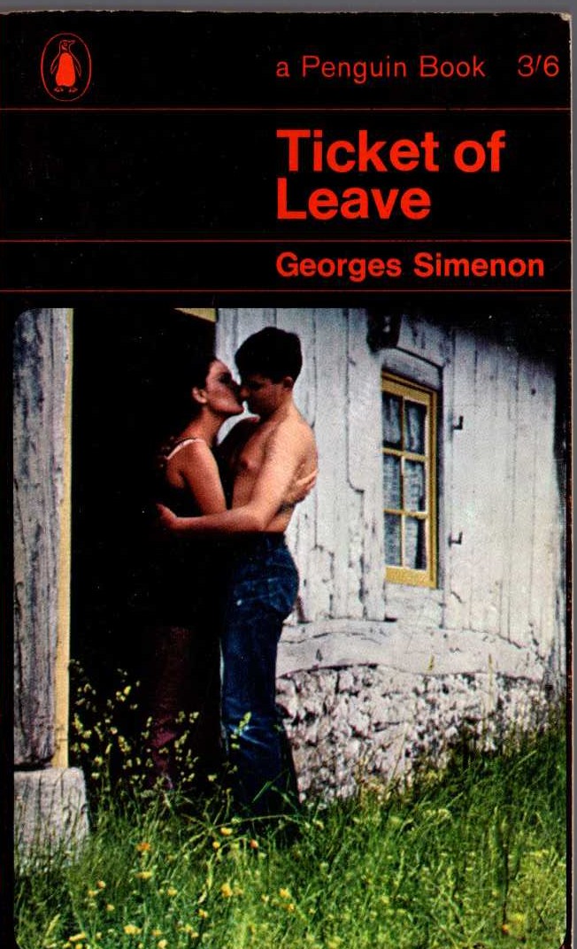 Georges Simenon  TICKET OF LEAVE front book cover image