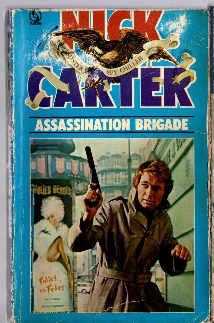 Nick Carter  ASSASSINATION BRIGADE front book cover image