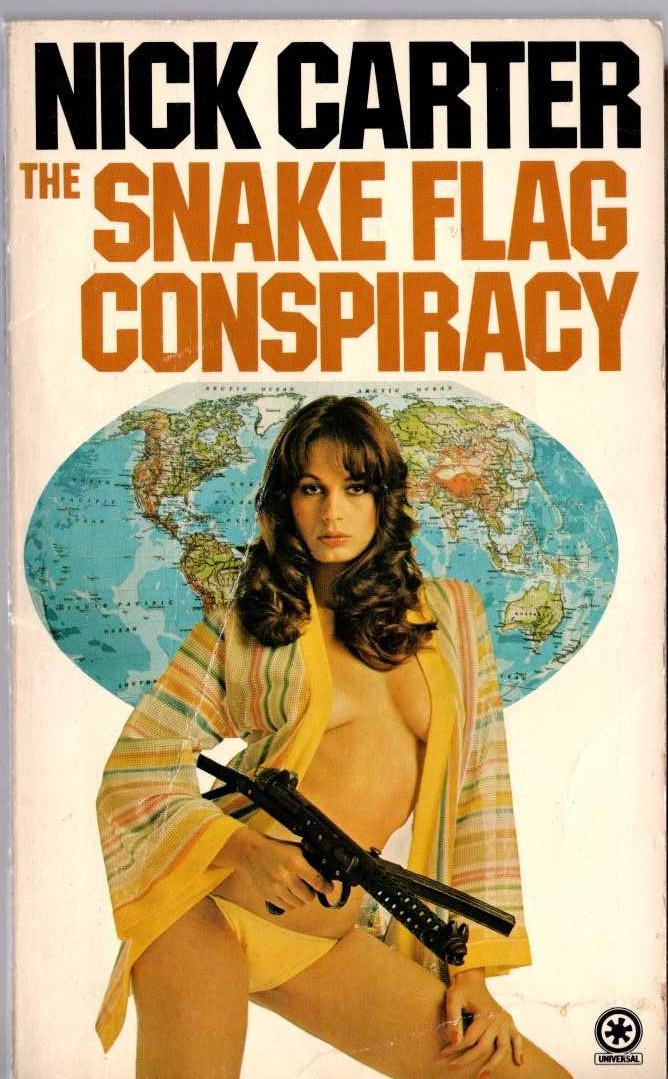 Nick Carter  THE SNAKE FLAG CONSPIRACY front book cover image