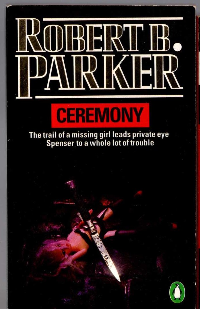 Robert B. Parker  CEREMONY front book cover image