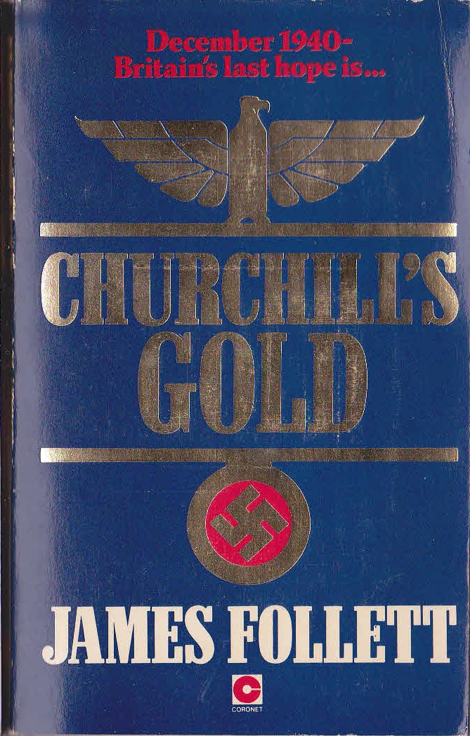 James Follett  CHURCHILL'S GOLD front book cover image