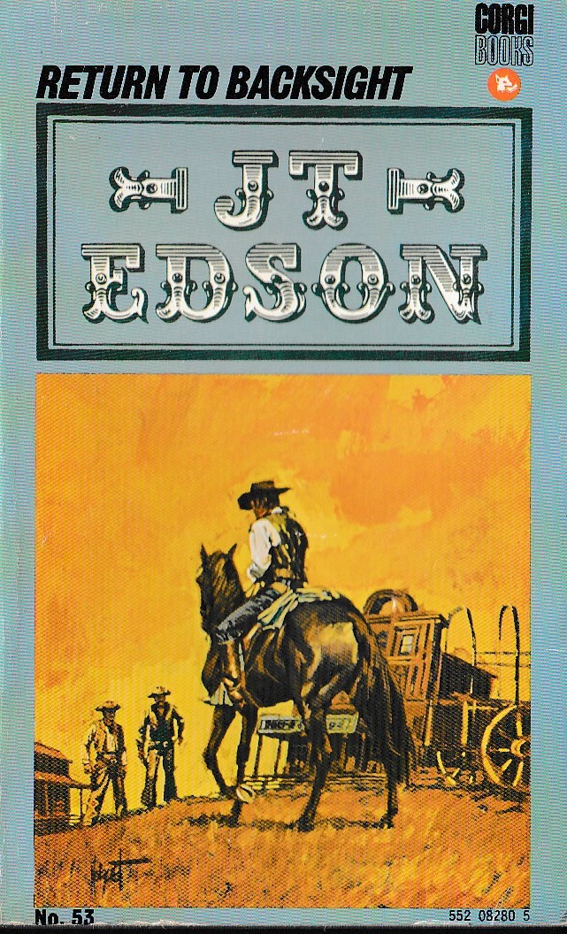 J.T. Edson  RETURN TO BACKSIGHT front book cover image
