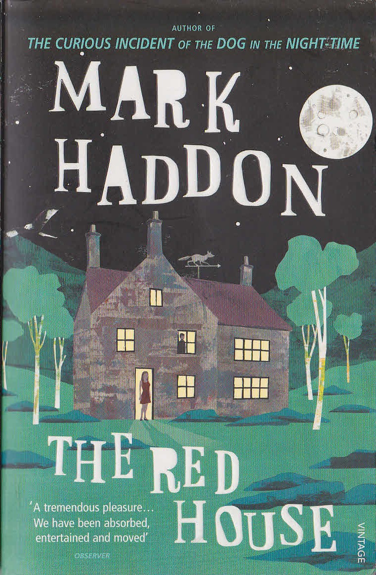 Mark Haddon  THE RED HOUSE front book cover image