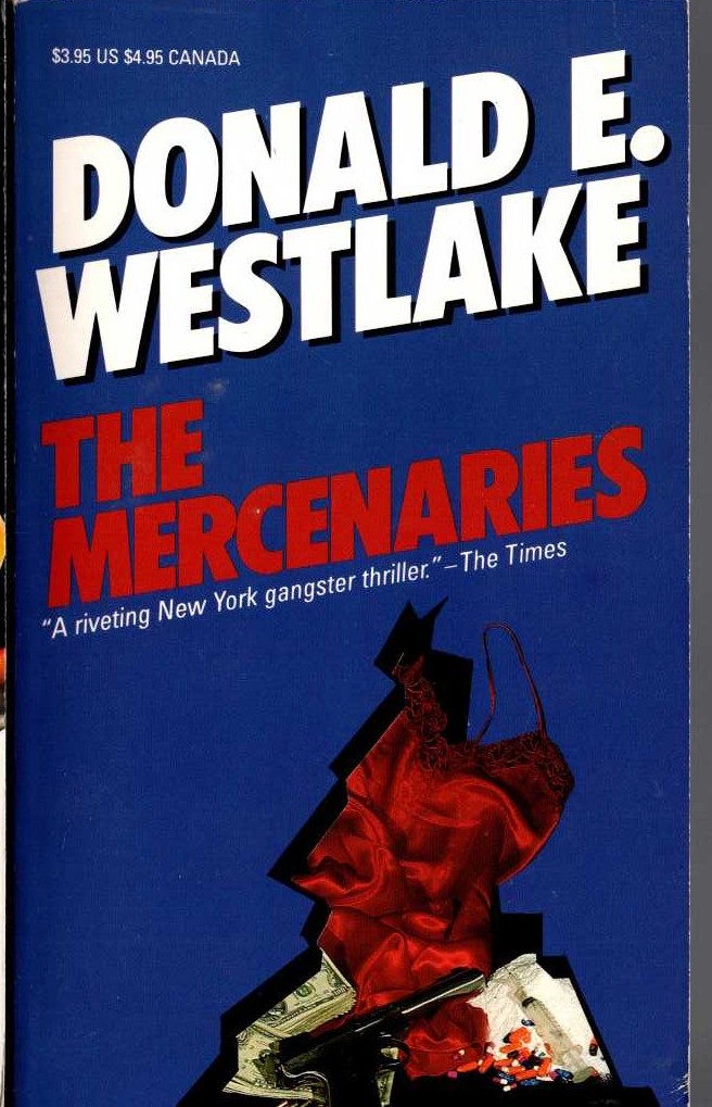 Donald E. Westlake  THE MERCENARIES front book cover image