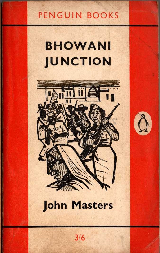 John Masters  BHOWANI JUNCTION front book cover image