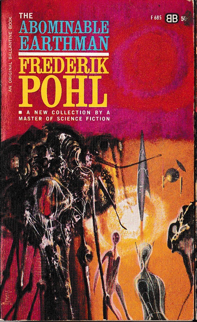 Frederik Pohl  THE ABOMINABLE EARTHMAN (Sci-Fi collection) front book cover image