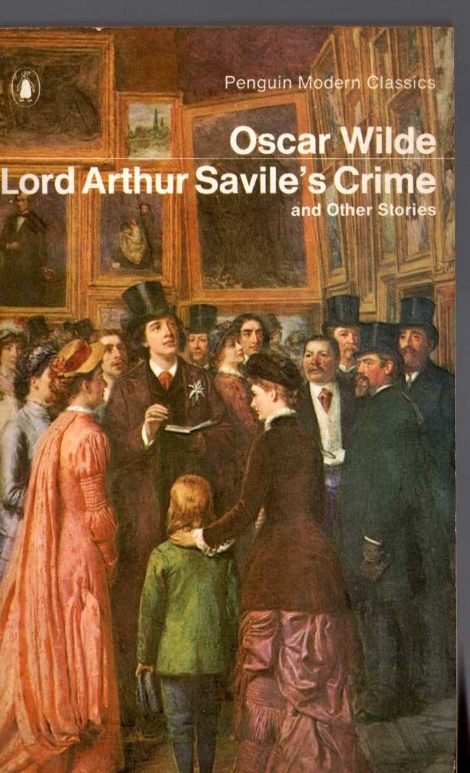 Oscar Wilde  LORD ARTHUR SAVILE'S CRIME and Other Stories front book cover image