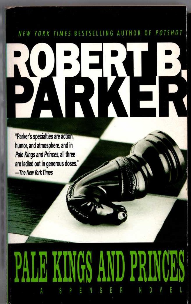 Robert B. Parker  PALE KINGS AND PRINCES front book cover image