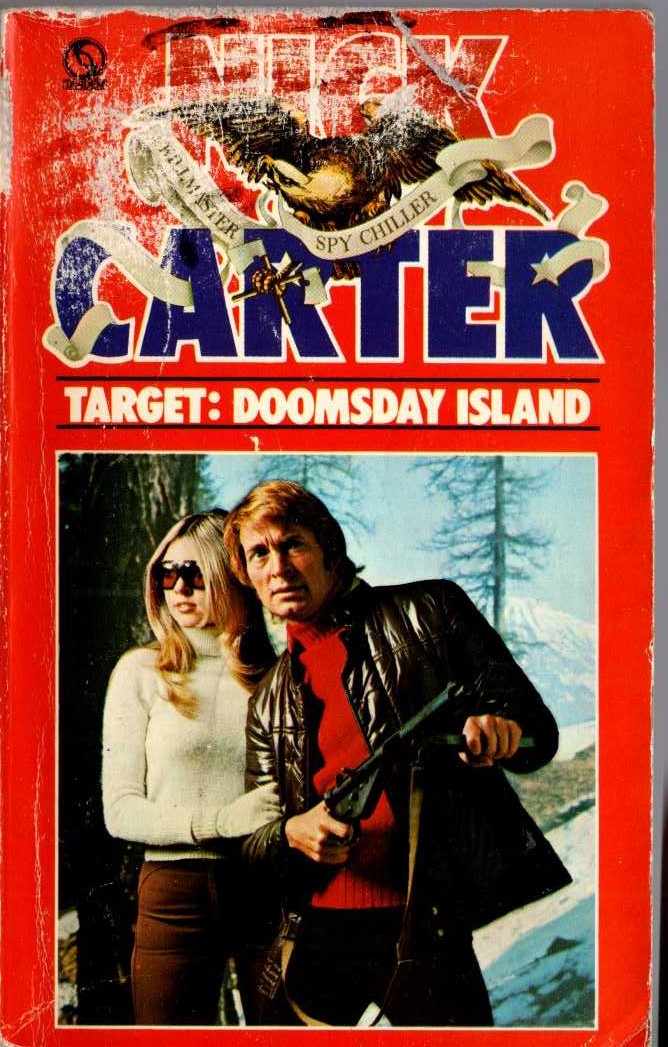 Nick Carter  TARGET: DOOMSDAY ISLAND front book cover image