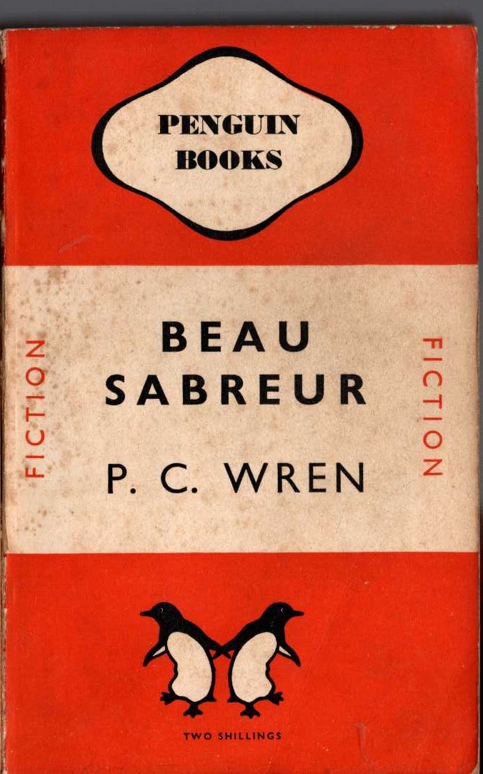 P.C. Wren  BEAU SABREUR front book cover image