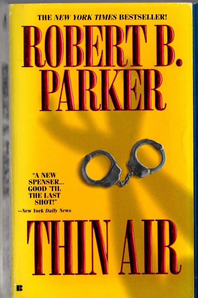 Robert B. Parker  THIN AIR front book cover image
