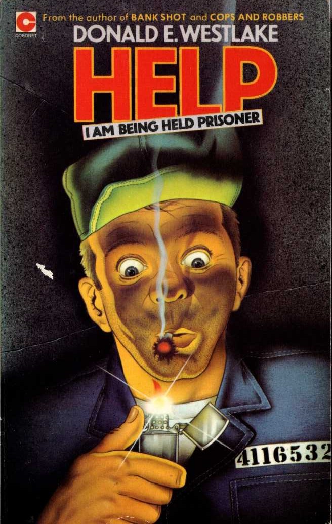 Donald E. Westlake  HELP, I AM BEING HELD PRISONER front book cover image