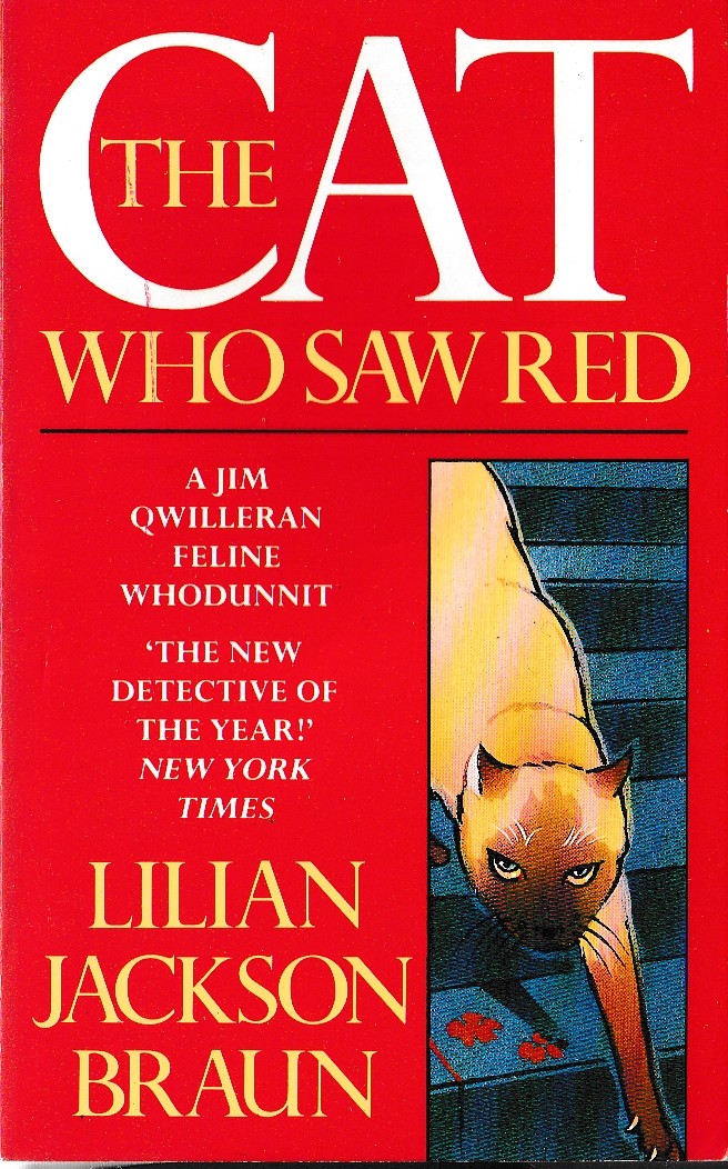 Lilian Jackson Braun  THE CAT WHO SAW RED front book cover image