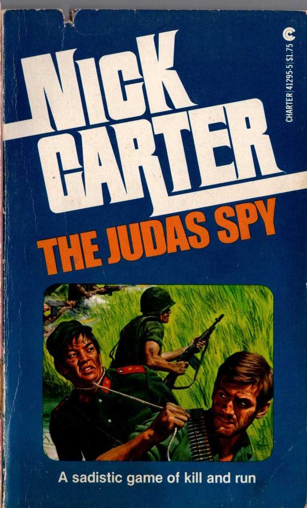 Nick Carter  THE JUDAS SPY front book cover image