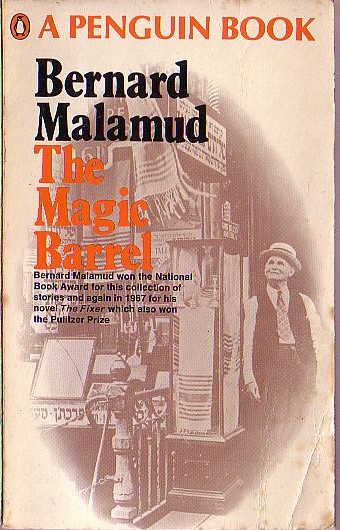 Bernard Malamud  THE MAGIC BARREL front book cover image