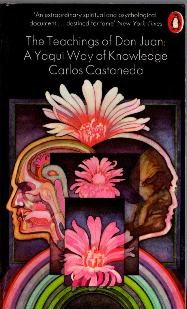 Carlos Castaneda  THE TEACHINGS OF DON JUAN front book cover image