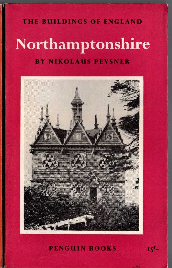 Nikolaus Pevsner  NORTHAMPTONSHIRE (Buildings of England) front book cover image