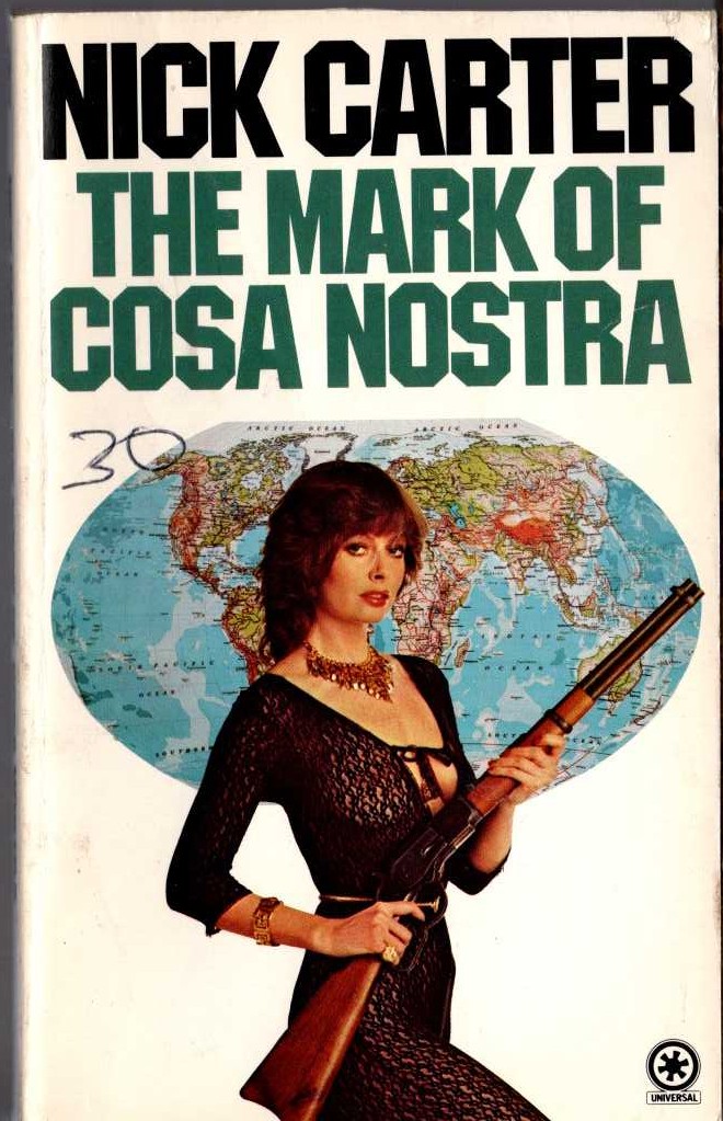 Nick Carter  THE MARK OF COSA NOSTRA front book cover image