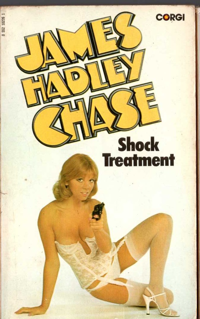 James Hadley Chase  SHOCK TREATMENT front book cover image