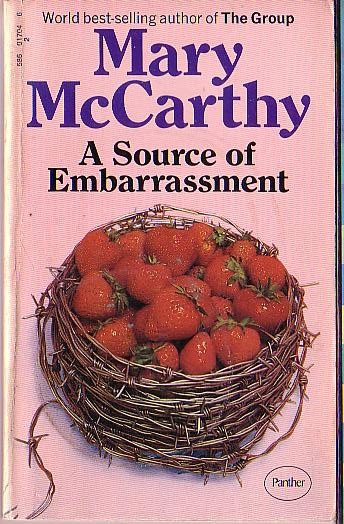 Mary McCarthy  A SOURCE OF EMBARRASSMENT front book cover image