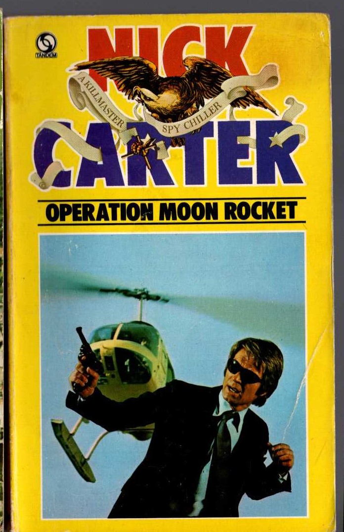 Nick Carter  OPERATION MOON ROCKET front book cover image