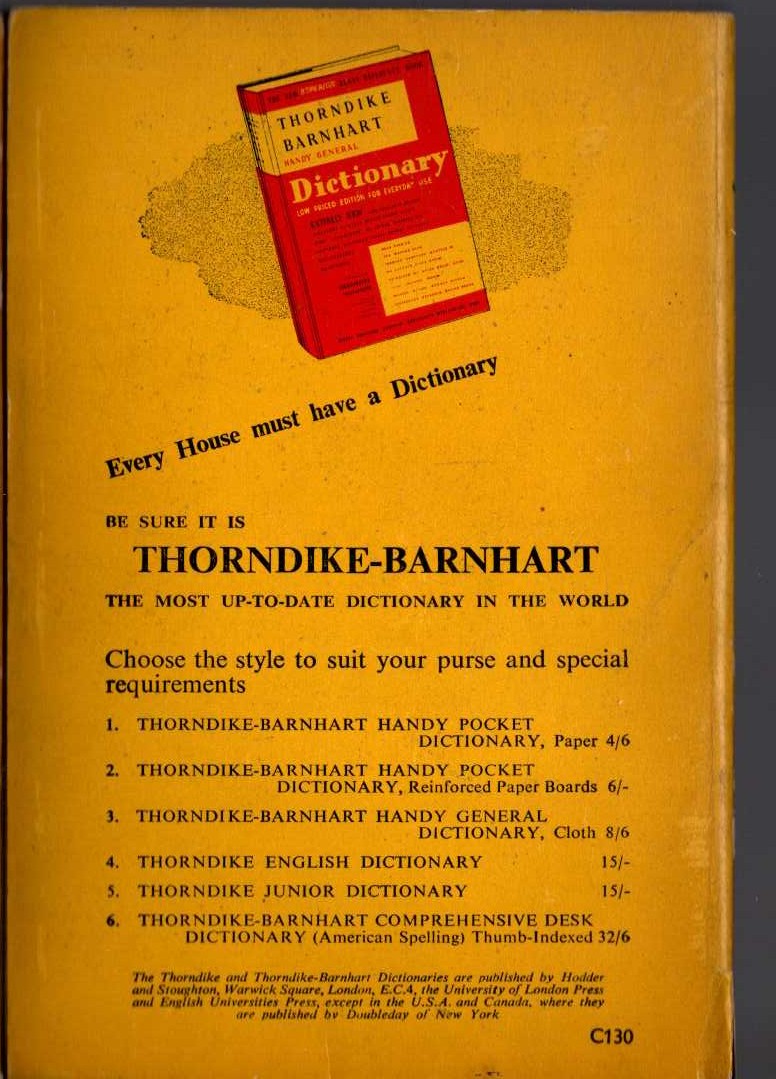 Baroness Orczy  SOR PERCY LEADS THE BAND magnified rear book cover image