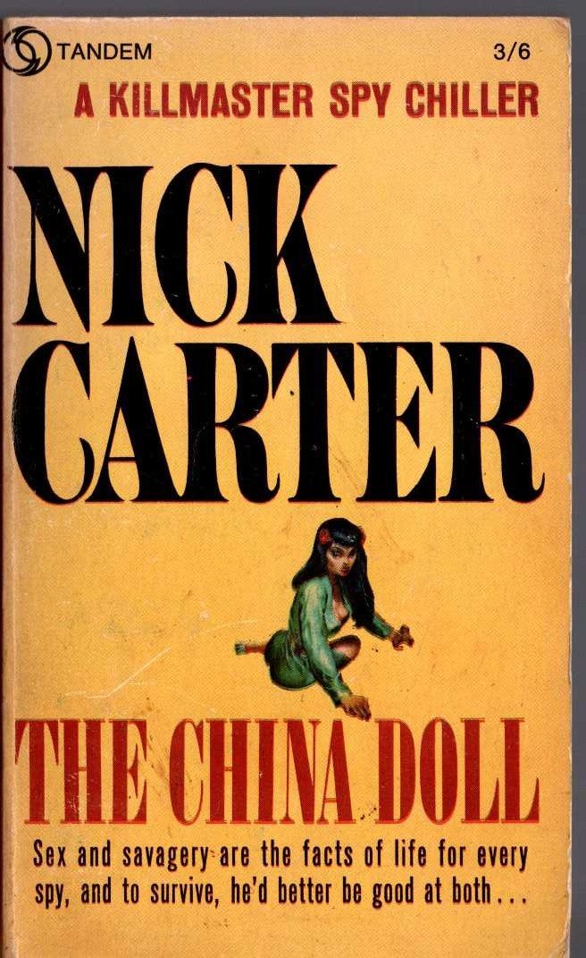 Nick Carter  THE CHINA DOLL front book cover image