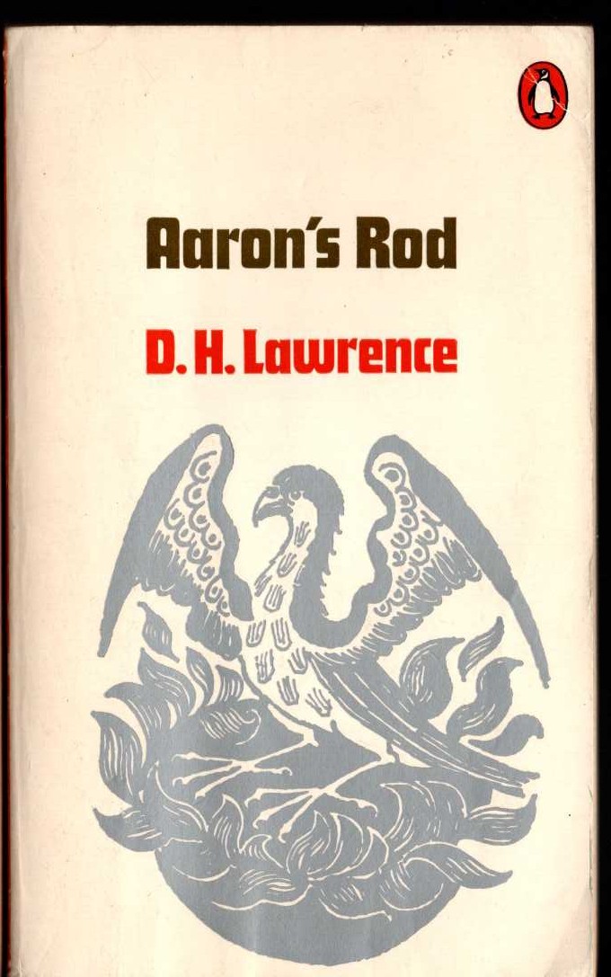 D.H. Lawrence  AARON'S ROD front book cover image