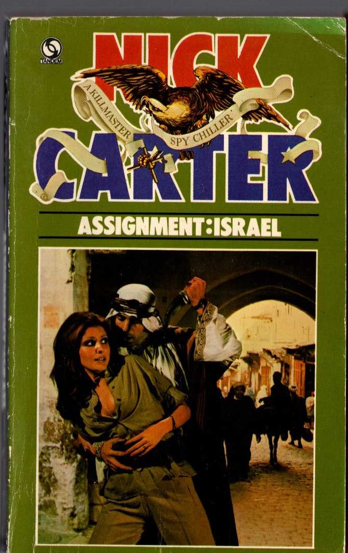 Nick Carter  ASSIGNMENT ISRAEL front book cover image