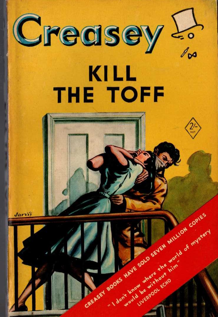 John Creasey  KILL THE TOFF front book cover image