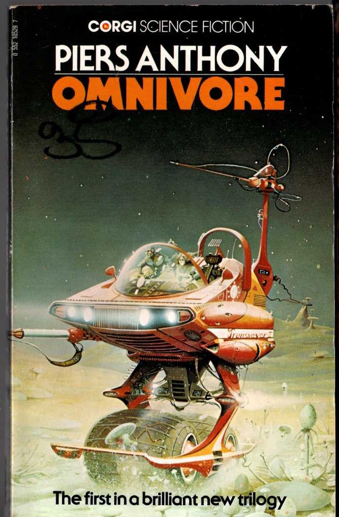 Piers Anthony  OMNIVORE front book cover image