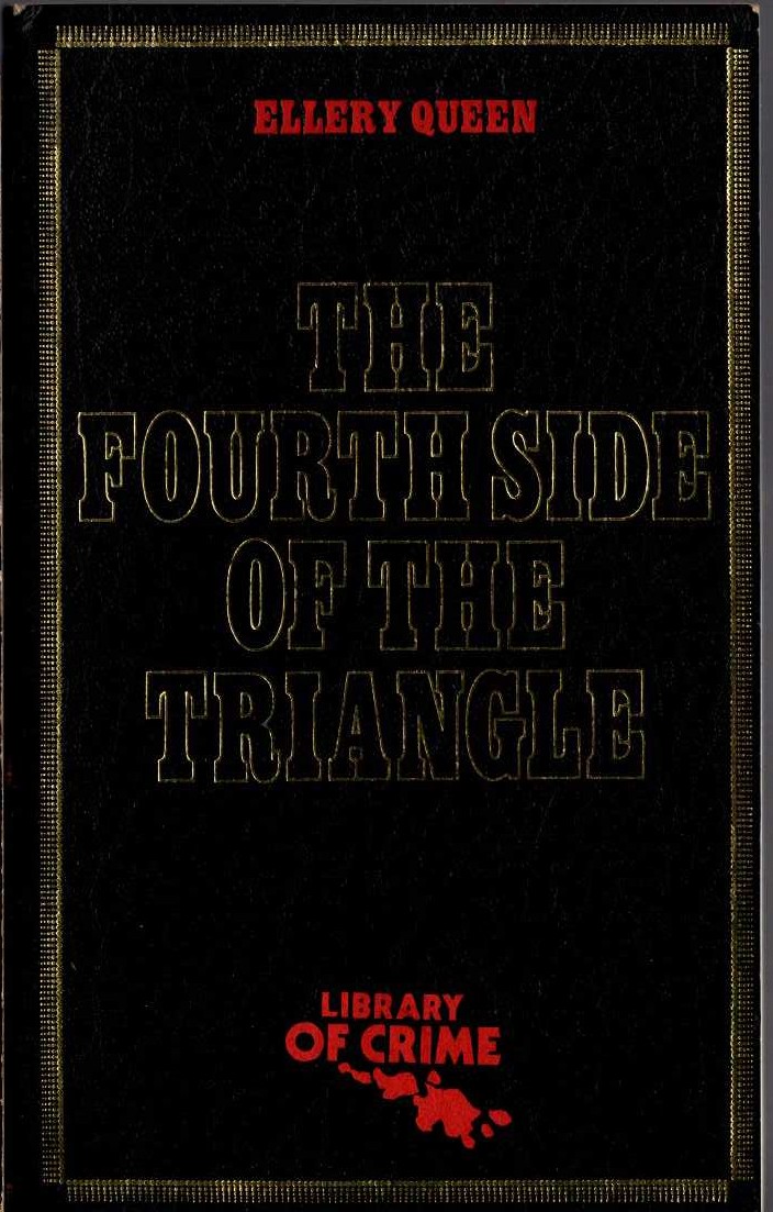 Ellery Queen  THE FOURTH SIDE OF THE TRIANGLE front book cover image