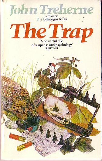 John Treherne  THE TRAP front book cover image
