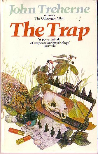 John Treherne  THE TRAP front book cover image