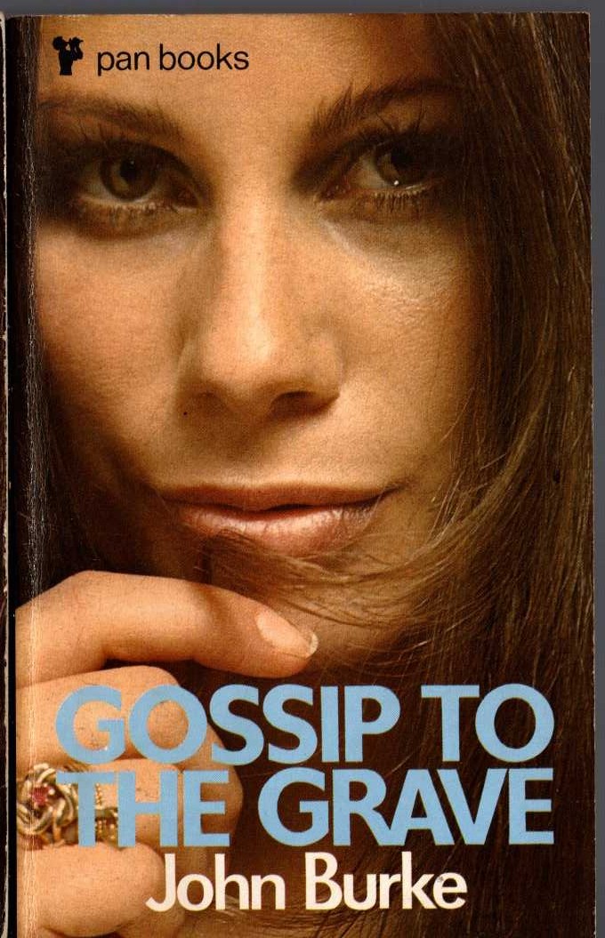 John Burke  GOSSIP TO THE GRAVE front book cover image