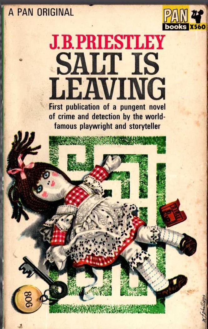 J.B. Priestley  SALT IS LEAVING front book cover image