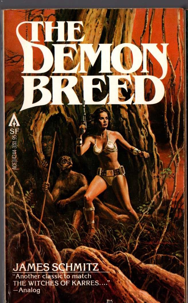 James Schmitz  THE DEMON BREED front book cover image