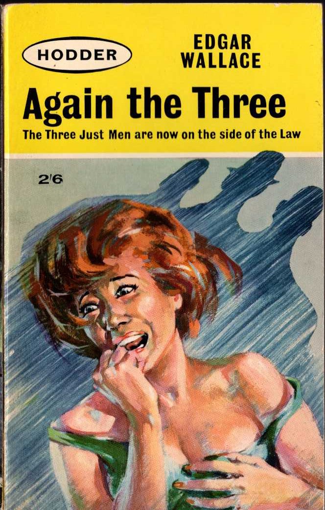 Edgar Wallace  AGAIN THE THREE front book cover image