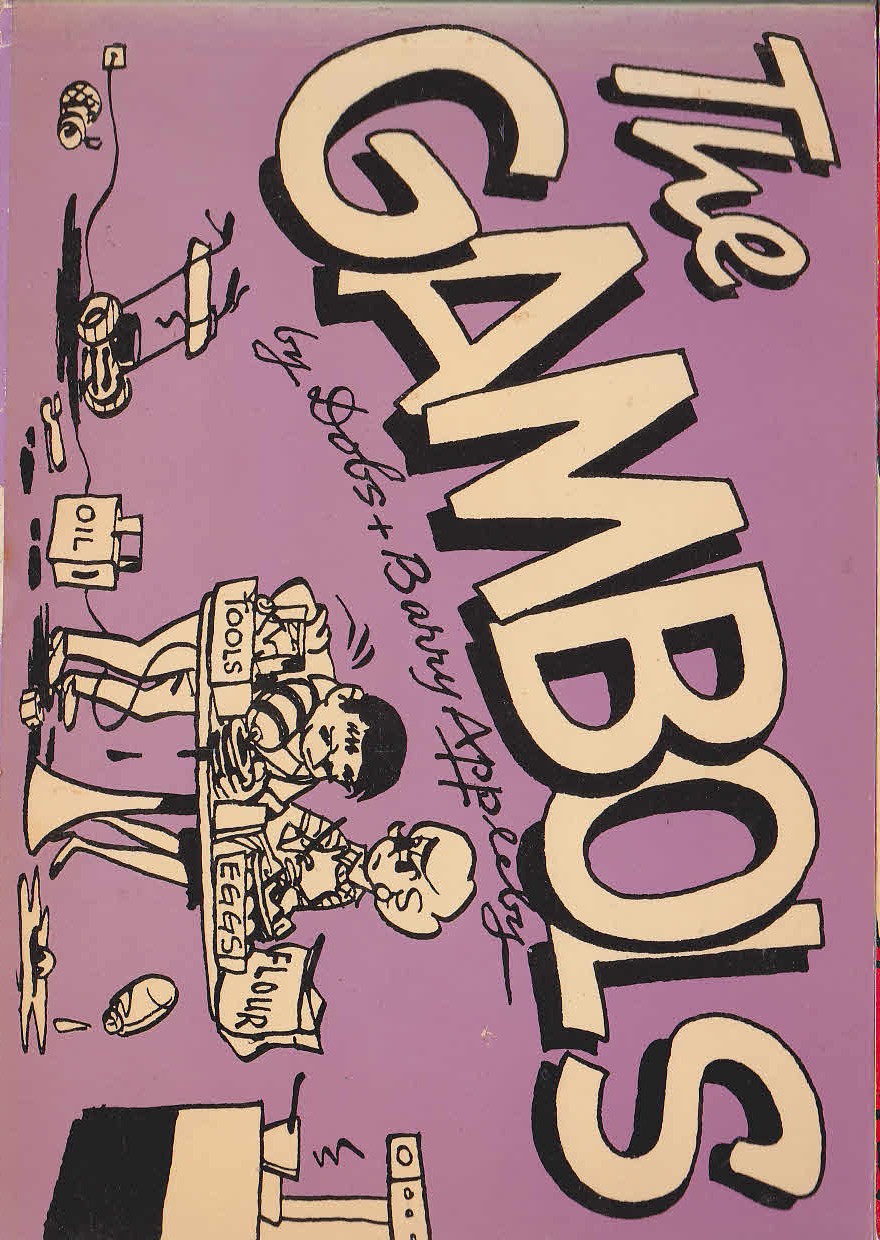 Barry Appleby  THE GAMBOLS 30 front book cover image