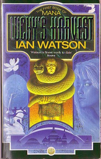 Ian Watson  LUCKY'S HARVEST front book cover image