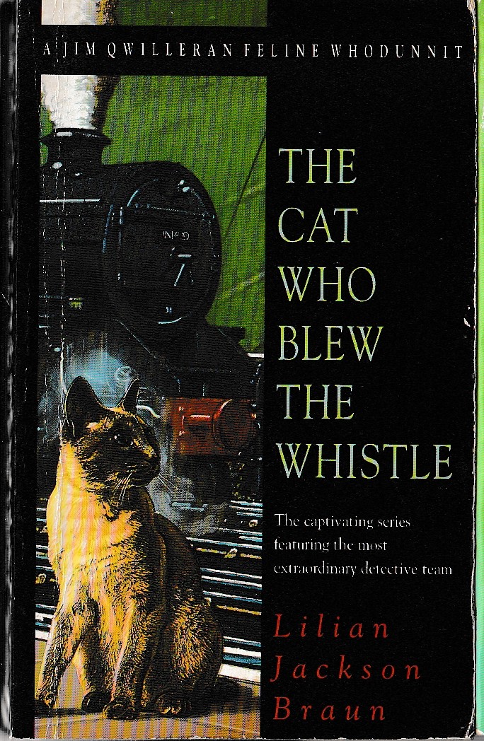 Lilian Jackson Braun  THE CAT WHO BLEW THE WHISTLE front book cover image