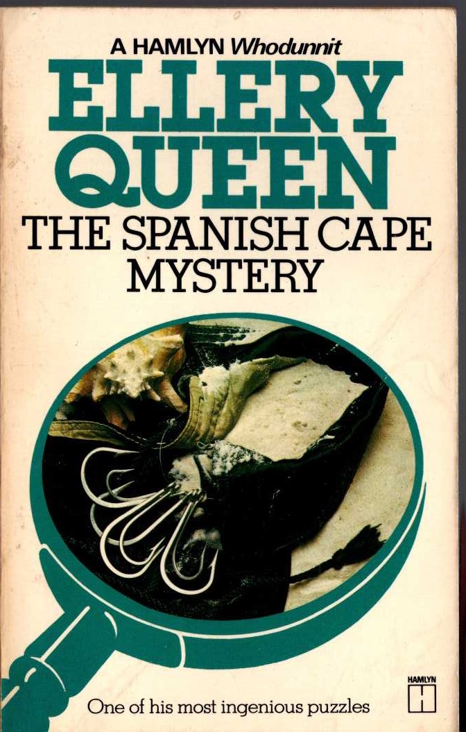 Ellery Queen  THE SPANISH CAPE MYSTERY front book cover image