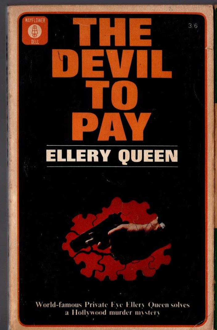 Ellery Queen  THE DEVIL TO PAY front book cover image