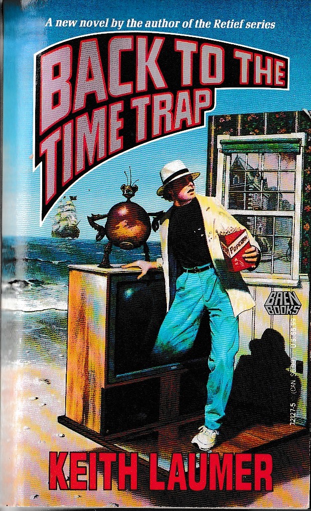 Keith Laumer  BACK TO THE TIME TRAP front book cover image
