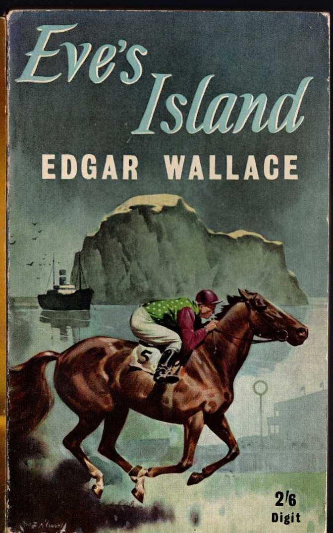 Edgar Wallace  EVE'S ISLAND front book cover image