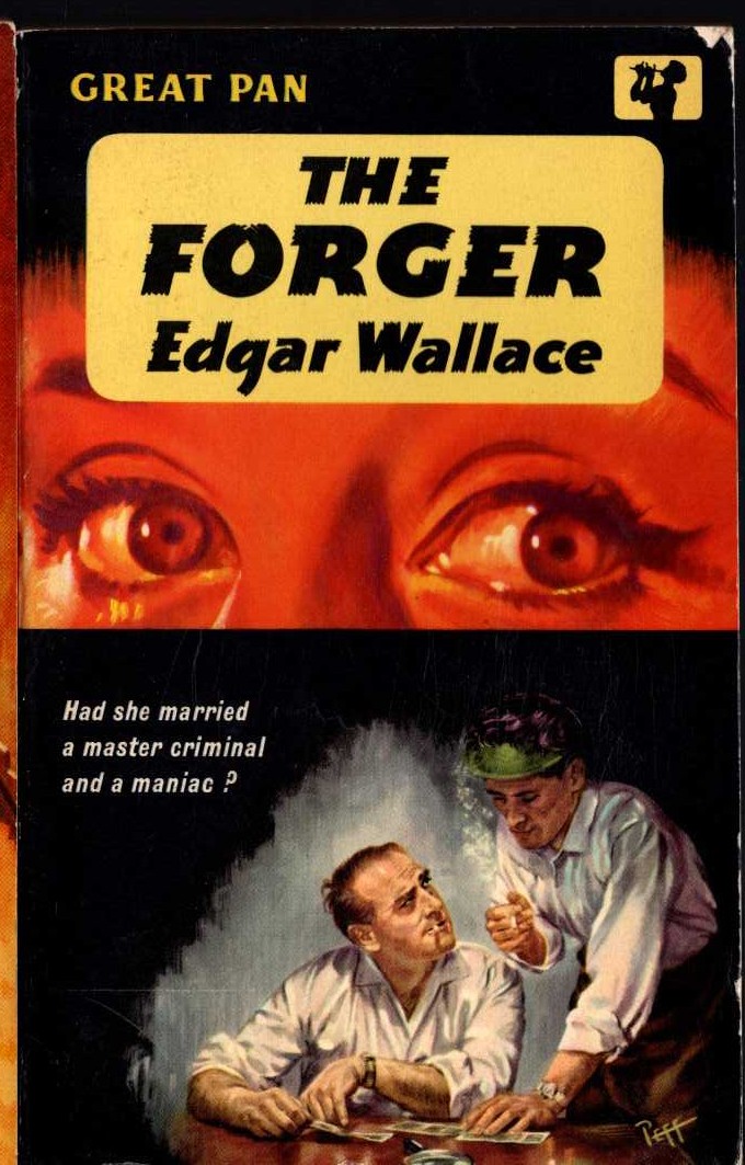 Edgar Wallace  THE FORGER front book cover image