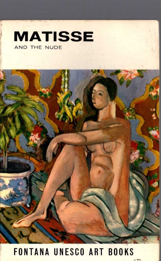 MATISSE and the Nude text by Alan Bowness front book cover image