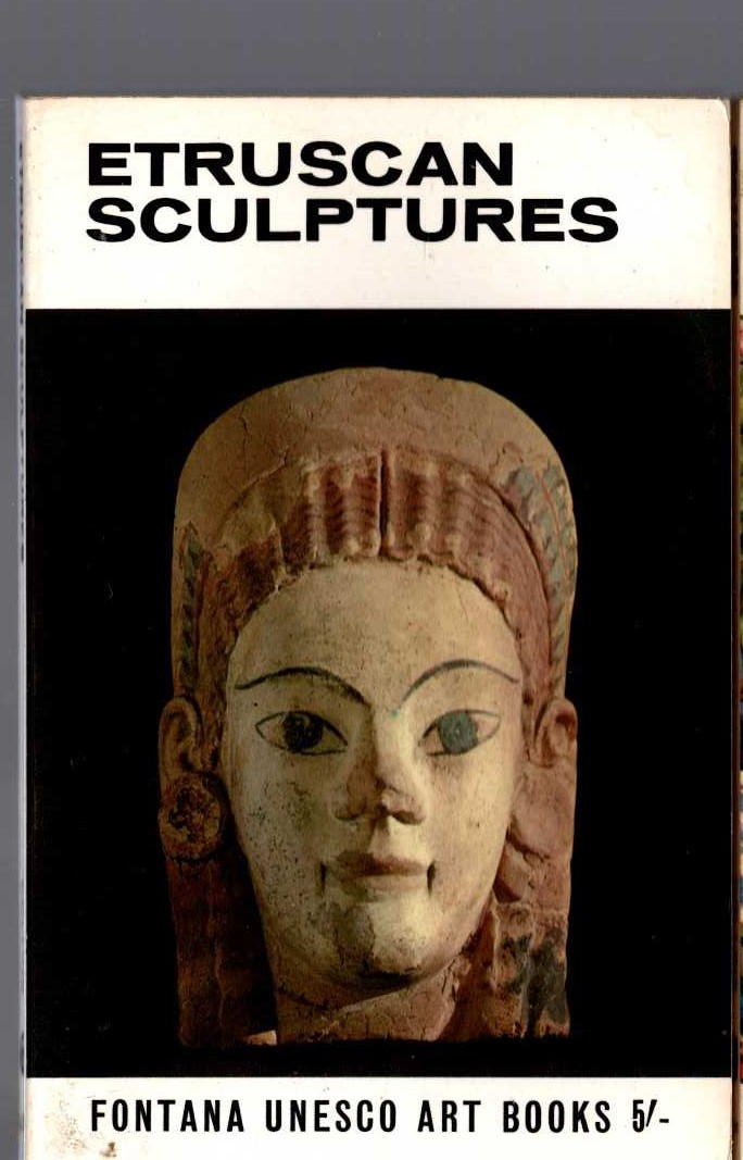 ETRUSCAN SCULPTURES text by Emeline Richardson front book cover image